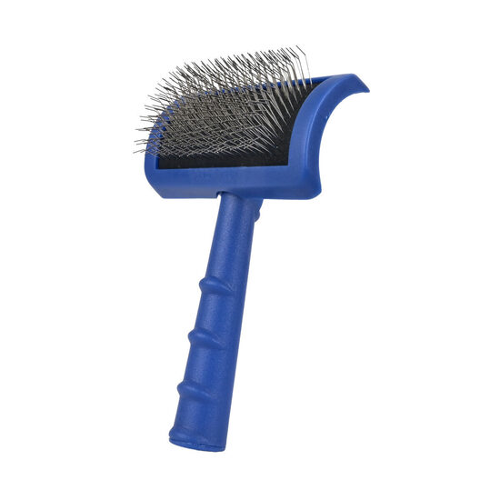 Show Tech Tuffer Than Tangles Professional Slicker Brush with extra long firm pins for dogs